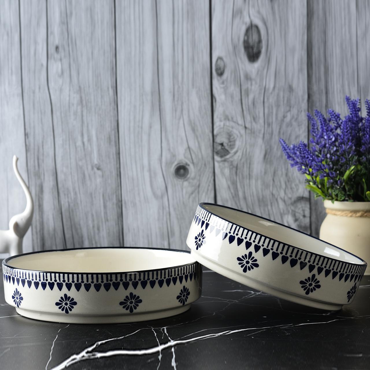 Folk Flow Platter-Set of 2