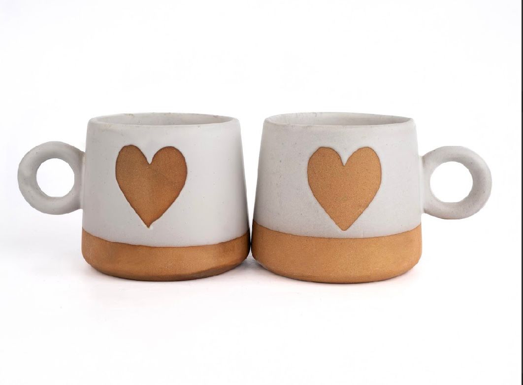 Golden Heart Mug