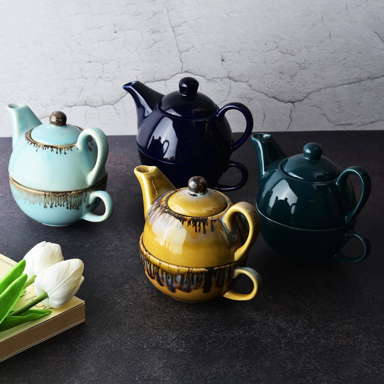 Midnight Pour Tea Set for One