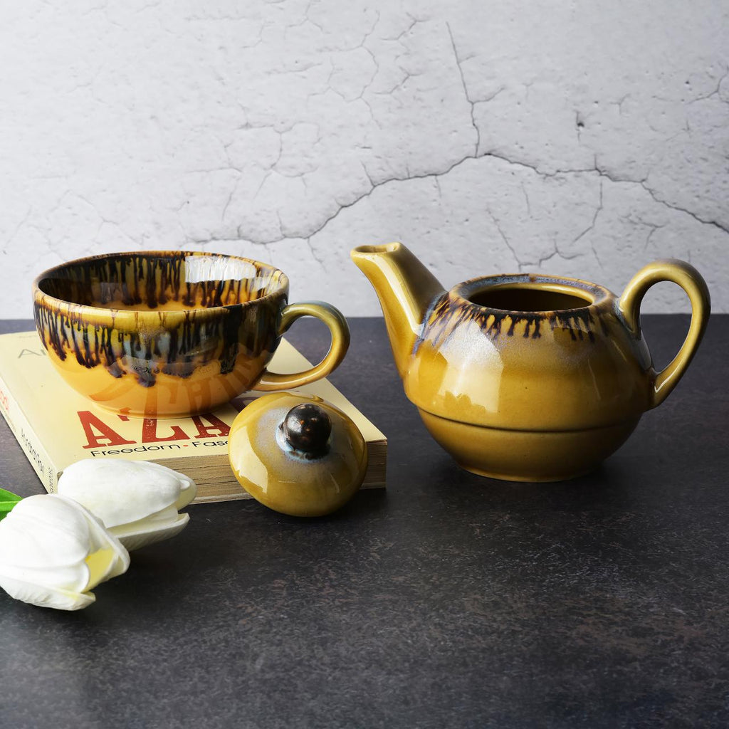 Midnight Pour Tea Set for One