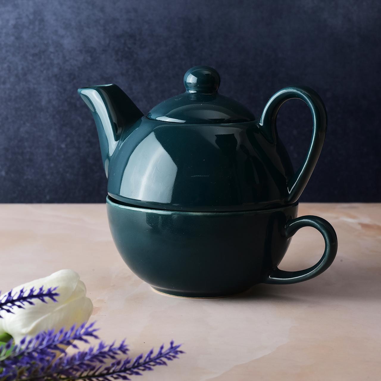 Midnight Pour Tea Set for One