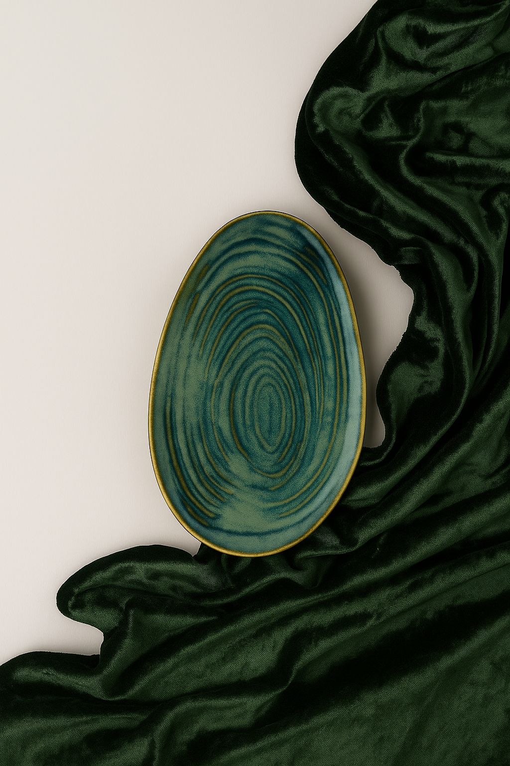 Tide Echo Snack Plate Set of 2