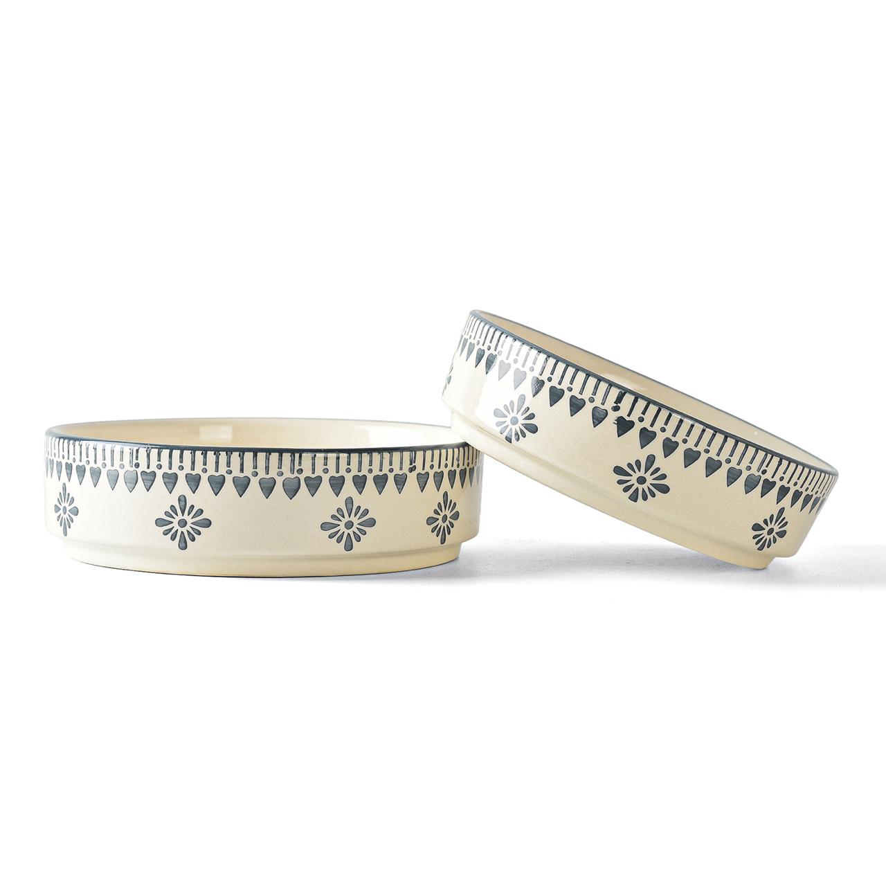 Folk Flow Platter-Set of 2