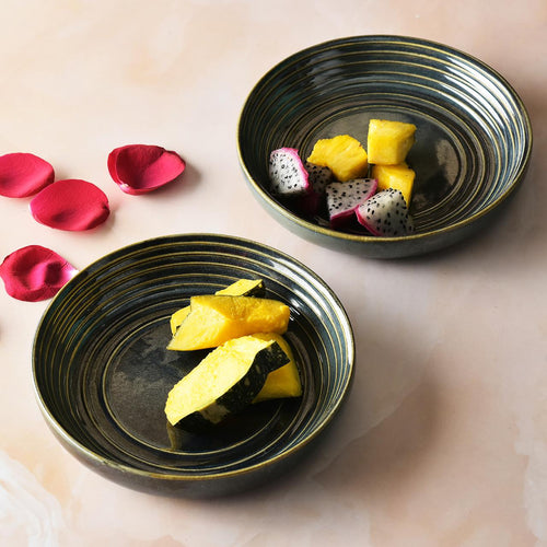 Celestial Echo Snack Plate- Set of 2