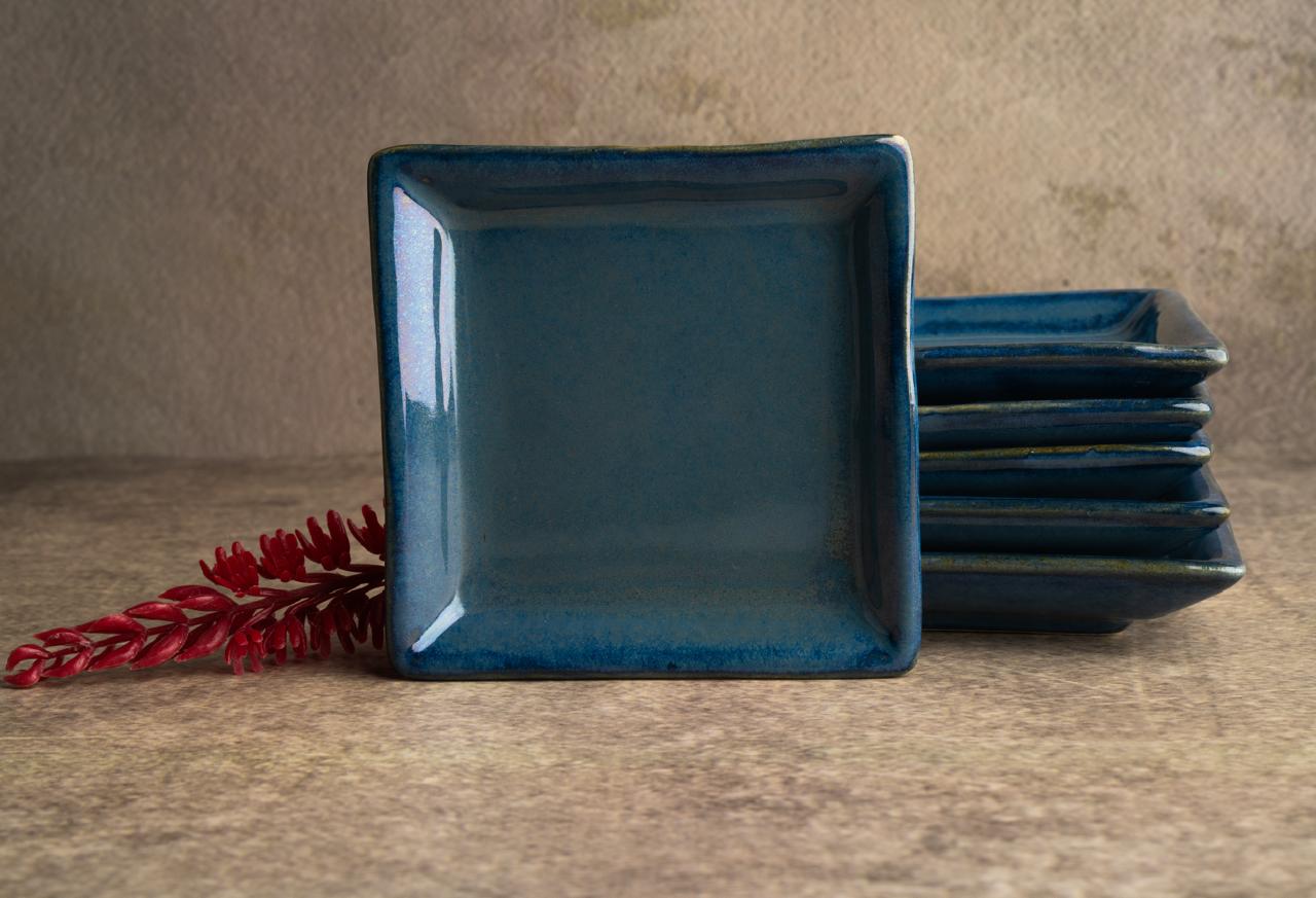 Forma Snack Plates- Set of 6