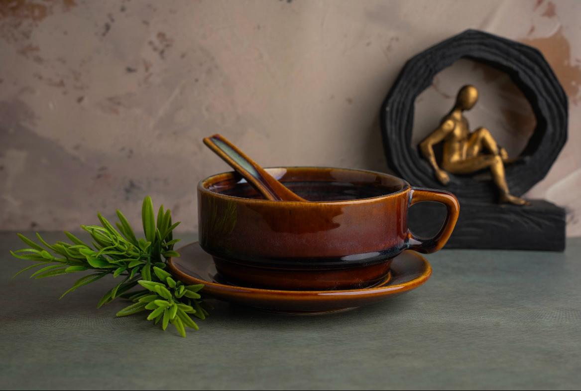Rustic Ember Soup Bowls- Set of 2