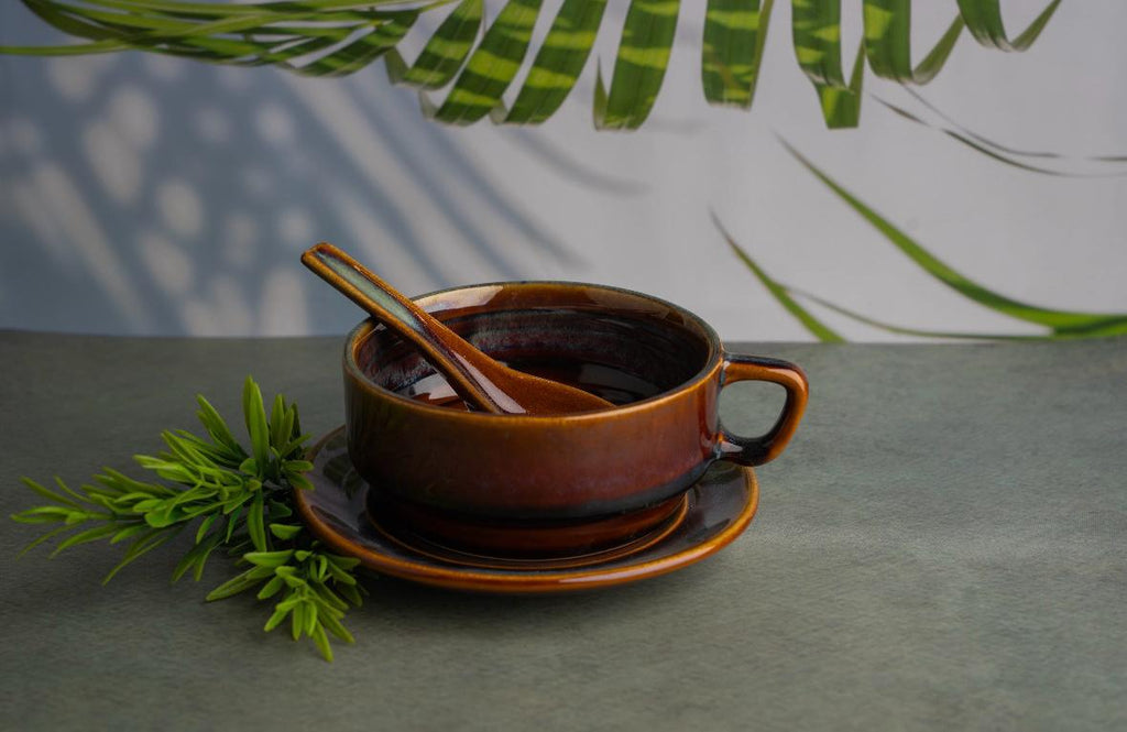 Rustic Ember Soup Bowls- Set of 2