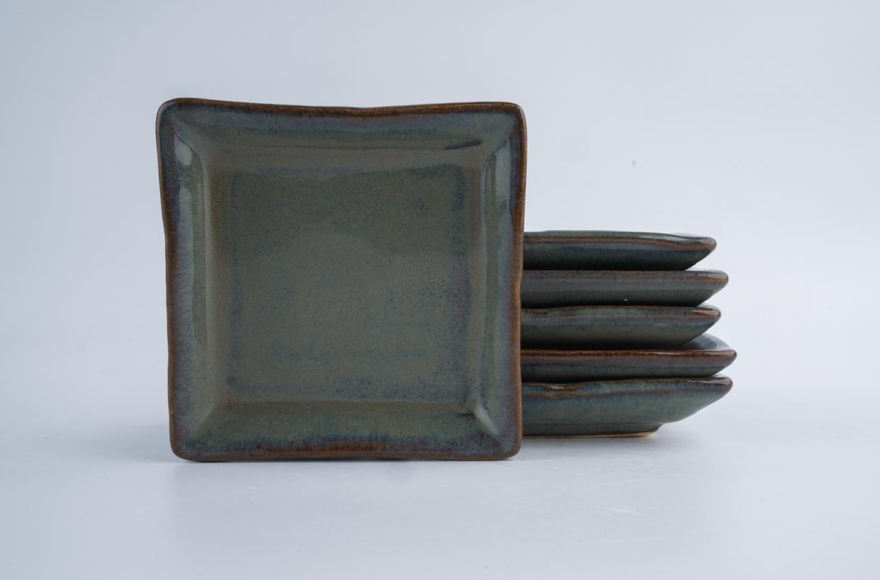 Forma Snack Plates- Set of 6