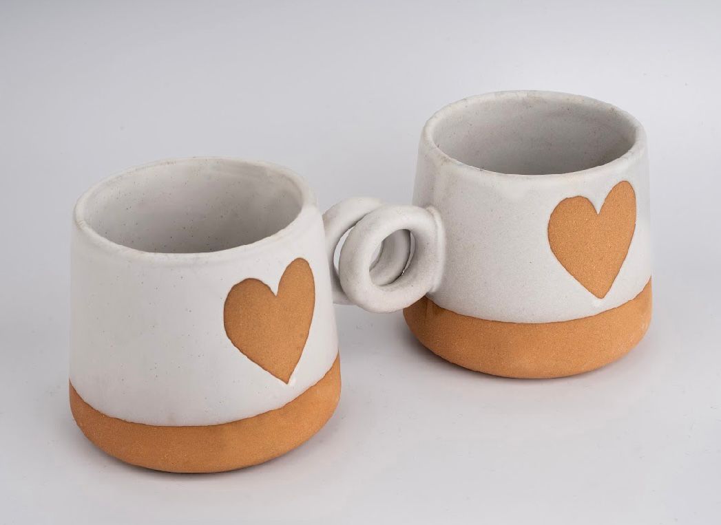 Golden Heart Mug