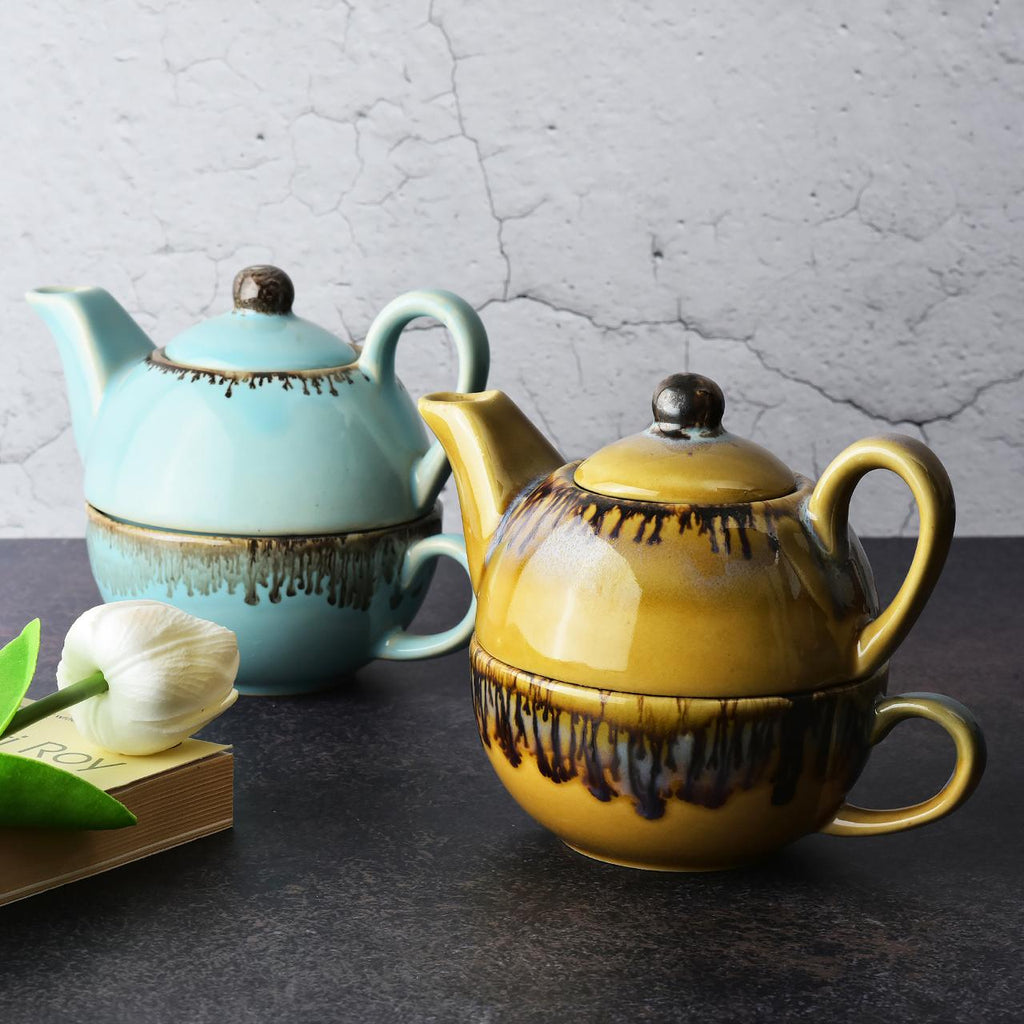 Midnight Pour Tea Set for One