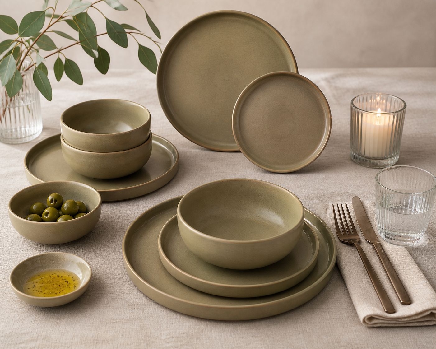 Golden Hour Dinner Set of 7