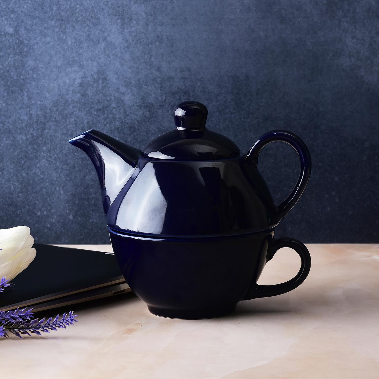 Midnight Pour Tea Set for One