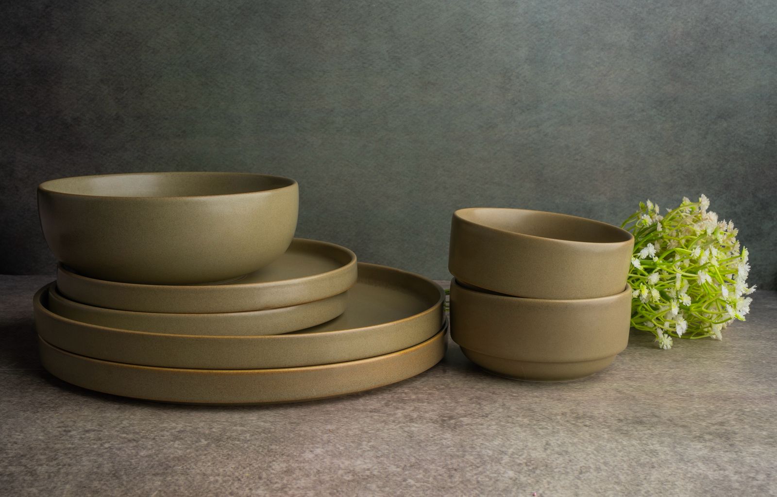 Golden Hour Dinner Set of 7