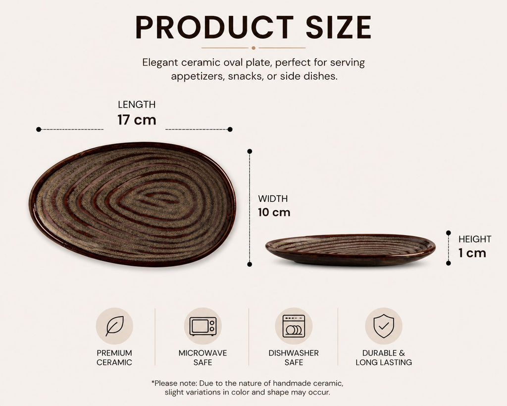 Tide Echo Snack Plate Set of 2